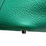 エルメス HERMES ピコタンロックPM Z刻 ヴェールヴェルティゴ シルバー金具 トリヨン レディース ハンドバッグ