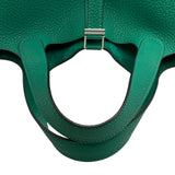 エルメス HERMES ピコタンロックPM Z刻 ヴェールヴェルティゴ シルバー金具 トリヨン レディース ハンドバッグ