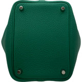 エルメス HERMES ピコタンロックPM Z刻 ヴェールヴェルティゴ シルバー金具 トリヨン レディース ハンドバッグ