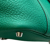 エルメス HERMES ピコタンロックPM Z刻 ヴェールヴェルティゴ シルバー金具 トリヨン レディース ハンドバッグ