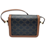 セリーヌ CELINE ティーントリオンフバッグ 188882 タン トリオンフキャンパス レディース ショルダーバッグ