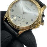 パテック・フィリップ PATEK PHILIPPE カラトラバ 5115J ホワイト k18YG 手巻き ユニセックス 腕時計