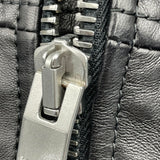 サンローラン SAINT LAURENT L01 ダブルレザーライダースジャケット 397290 ブラック レザー メンズ ライダースジャケット