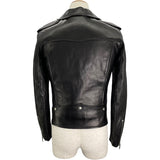 サンローラン SAINT LAURENT L01 ダブルレザーライダースジャケット 397290 ブラック レザー メンズ ライダースジャケット