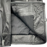 サンローラン SAINT LAURENT L01 ダブルレザーライダースジャケット 397290 ブラック レザー メンズ ライダースジャケット