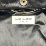 サンローラン SAINT LAURENT L01 ダブルレザーライダースジャケット 397290 ブラック レザー メンズ ライダースジャケット