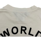クリスチャン・ディオール Christian Dior JADORE ロゴプリントカットソー 1H12155031 ホワイト コットン レディース 長袖Ｔシャツ