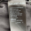 バレンシアガ BALENCIAGA インサイドアウトワイドスウェットパンツ 808266 グレー コットン ユニセックス その他ボトムス