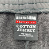 バレンシアガ BALENCIAGA インサイドアウトワイドスウェットパンツ 808266 グレー コットン ユニセックス その他ボトムス