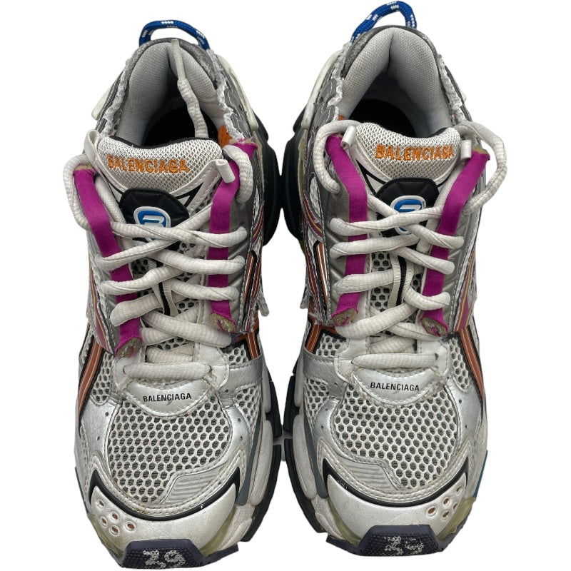 BALENCIAGA ランナー メッシュスニーカー グレー/ピンク バレンシアガ BALENCIAGA RUNNER メッシュローカットスニーカ