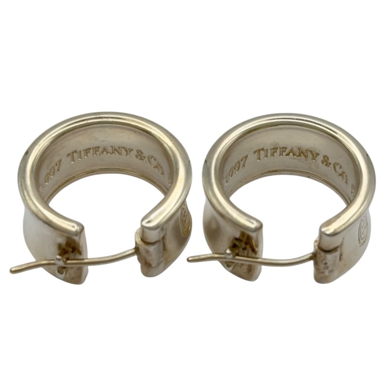 ティファニー TIFFANY＆CO 1837 ワイドフープピアス シルバー 925