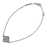 ヴァンクリーフ＆アーペル Van Cleef & Arpels スウィートアルハンブラダイヤブレス ホワイトゴールド Au750 ジュエリー