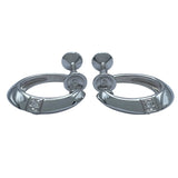 ミキモト MIKIMOTO イヤリング ホワイトゴールド K18 ジュエリー