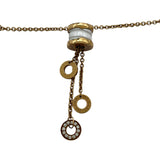 ブルガリ BVLGARI ビーゼロワンエレメントネックレス ピンクゴールド Au750 ジュエリー