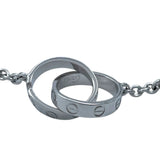 カルティエ Cartier ベビーラブブレスレット ホワイトゴールド 750 ジュエリー