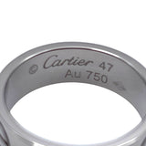 カルティエ Cartier ラブリング ホワイトゴールド Au750 ジュエリー