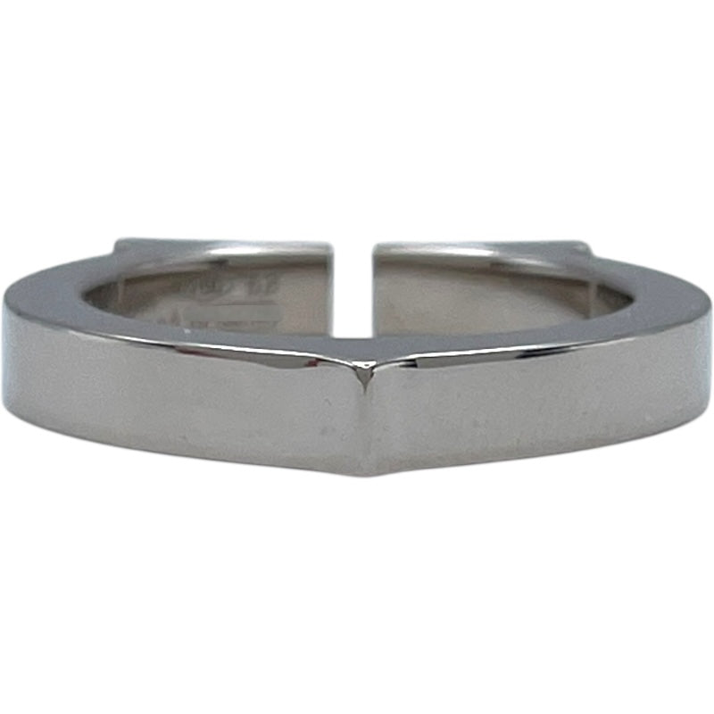 Cartier 750ホワイトゴールド‼️ 値下げ中 カルティエ Cartier Cフラットリング ホワイトゴールド 750 ジュエリー