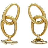 ティファニー TIFFANY＆CO ダブルループイヤリング ゴールド 18K ジュエリー