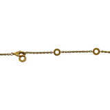 ブルガリ BVLGARI ビーゼロワンロックネックレス ゴールド AU750 ダイヤモンド ジュエリー