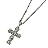 ブルガリ BVLGARI セルペンティクロスネックレス ホワイトゴールド AU750 ダイヤモンド ジュエリー