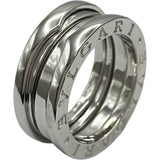 ブルガリ BVLGARI ビーゼロワンリング3バンド(S) ホワイトゴールド 750 ジュエリー