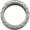 ブルガリ BVLGARI ビーゼロワンリング3バンド(S) ホワイトゴールド 750 ジュエリー