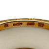ブルガリ BVLGARI ビーゼロワンリング 4バンド (M) ピンクゴールド Au750 ホワイトセラミック ジュエリー