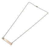 ティファニー TIFFANY＆CO バーネックレス ピンクゴールド 750 ジュエリー