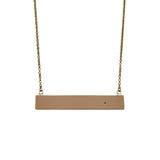 ティファニー TIFFANY＆CO バーネックレス ピンクゴールド 750 ジュエリー