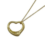 ティファニー TIFFANY＆CO オープンハートネックレス ゴールド 750 ジュエリー
