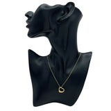 ティファニー TIFFANY＆CO オープンハートネックレス ゴールド 750 ジュエリー