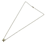 ティファニー TIFFANY＆CO クロスステッチネックレス ゴールド 750 ジュエリー