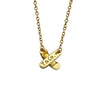 ティファニー TIFFANY＆CO クロスステッチネックレス ゴールド 750 ジュエリー