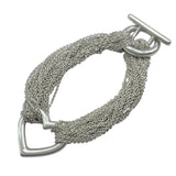 ティファニー TIFFANY＆CO ハートトグルブレスレット シルバー 925 ジュエリー