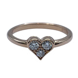 ティファニー TIFFANY＆CO センチメンタルハートリング ピンクゴールド Au750 ジュエリー