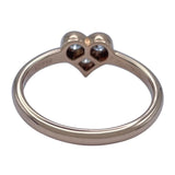 ティファニー TIFFANY＆CO センチメンタルハートリング ピンクゴールド Au750 ジュエリー