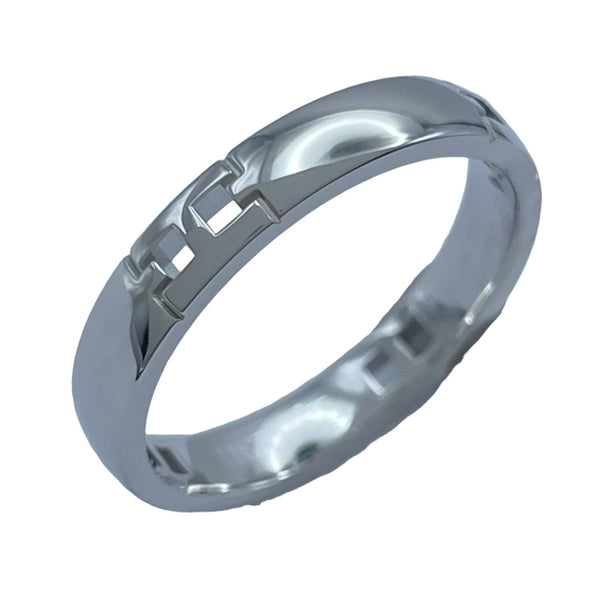 エルメス HERMES エヴァ―ヘラクレス リング ホワイトゴールド Au750