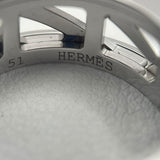 エルメス HERMES リング ホワイトゴールド Au750 ジュエリー