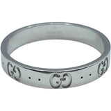 グッチ GUCCI アイコンリング ホワイトゴールド 750 ジュエリー