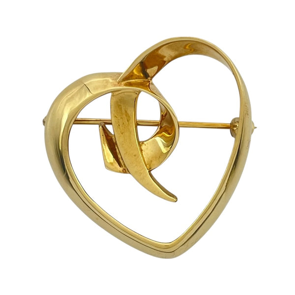 Tiffany& Co. トリプルハートブローチ ゴールド ティファニー TIFFANY＆CO オープンハートブローチ ゴールド 18K