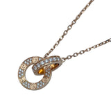 カルティエ Cartier ラブサークルネックレス ピンクゴールド Au750 ダイヤモンド（48個） ジュエリー