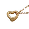 ティファニー TIFFANY＆CO オープンハートネックレス ピンクゴールド Au750 ジュエリー