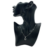 ハリーウィンストン HARRY WINSTON ループランドルチェーンネックレス プラチナ Pt950 ジュエリー