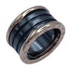 ブルガリ BVLGARI ビーゼロワンリング4バンド(M) ピンクゴールド 750 ジュエリー