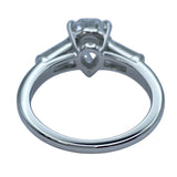 ティファニー TIFFANY＆CO ペアシェイプダイヤリング プラチナ Pt950 ジュエリー