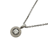 ブルガリ BVLGARI ブルガリブルガリダイヤネックレス ホワイトゴールド 750 ダイヤモンド　 ジュエリー