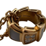 ブルガリ BVLGARI セルペンティ ヴァイパー ネックレス ピンクゴールド Au750 ダイヤモンド　 ジュエリー