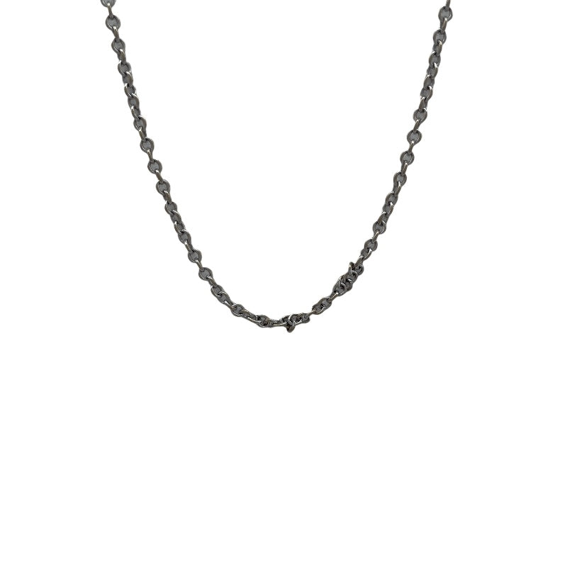 カルティエ Cartier チェーンネックレス ホワイトゴールド Au750