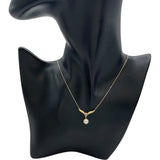 ミキモト MIKIMOTO パールネックレス イエローゴールド K18 ダイヤモンド ジュエリー