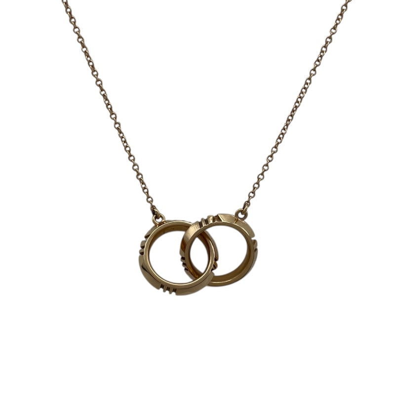 ティファニー TIFFANY＆CO インターロッキングネックレス ピンク